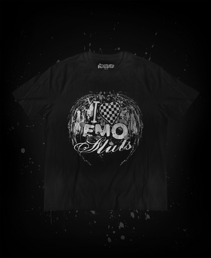 i <3 emo sluts t-shirt